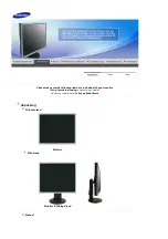 Preview for 10 page of Samsung 940UX - SyncMaster - 19" LCD Monitor Owner'S Manual