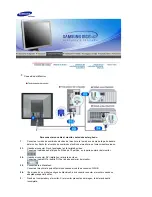 Предварительный просмотр 14 страницы Samsung 950B - SyncMaster 950 B (Spanish) Manual Del Usuario