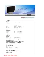 Предварительный просмотр 51 страницы Samsung 960BF - SyncMaster - 19" LCD Monitor User Manual