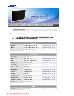 Предварительный просмотр 57 страницы Samsung 960BF - SyncMaster - 19" LCD Monitor User Manual