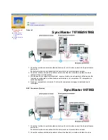 Предварительный просмотр 15 страницы Samsung 997MB - SyncMaster - 19" CRT Display (Spanish) Manual Del Usuario