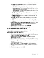 Preview for 43 page of Samsung A117 - SGH Cell Phone Manual Del Usuario