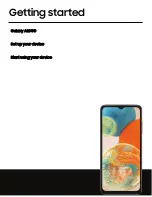 Preview for 4 page of Samsung A236U User Manual