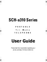 Samsung A310 - SCH Cell Phone User Manual preview