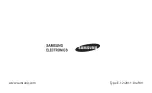 Samsung A3LBKB-A User Manual preview