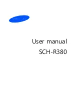 Preview for 2 page of Samsung A3LSCHR380 User Manual