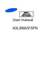 Preview for 1 page of Samsung A3LSMA515FN User Manual