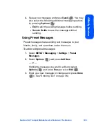 Предварительный просмотр 125 страницы Samsung A420 Owner'S Manual