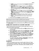 Preview for 79 page of Samsung A437 - SGH Cell Phone (Spanish) Manual Del Usuario