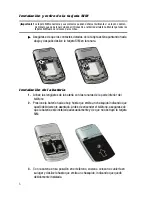 Предварительный просмотр 8 страницы Samsung A517 - SGH Cell Phone Manual Del Usuario