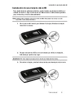 Предварительный просмотр 11 страницы Samsung A517 - SGH Cell Phone Manual Del Usuario