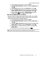 Preview for 57 page of Samsung A517 - SGH Cell Phone Manual Del Usuario