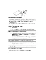 Preview for 12 page of Samsung A717 - SGH Cell Phone 26 MB User Manual