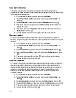 Preview for 150 page of Samsung A727 - SGH Cell Phone 28 MB Manual Del Usuario