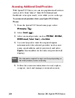 Preview for 232 page of Samsung A840 - SPH Cell Phone Owner'S Manual