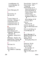 Preview for 272 page of Samsung A840 - SPH Cell Phone Owner'S Manual