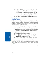 Предварительный просмотр 78 страницы Samsung A990 - SCH Cell Phone User Manual