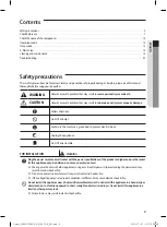 Preview for 3 page of Samsung AC-347HPAWQ Series User Manual