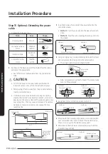 Preview for 24 page of Samsung AC BN DKG Series Installation Manual