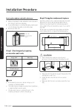 Preview for 10 page of Samsung AC BXAP G Series Installation Manual