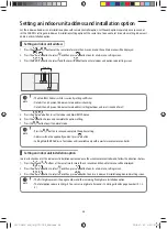 Предварительный просмотр 38 страницы Samsung AC KNZDCH/AA Series Installation Manual