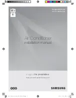 Samsung AC***KNZDCH/AA Installation Manual preview