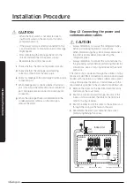 Preview for 16 page of Samsung AC NN1PKC Series Installation Manual