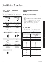 Preview for 5 page of Samsung AC RNJDKG Series Installation Manual