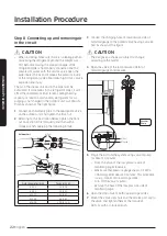 Preview for 22 page of Samsung AC RXAD G Series Installation Manual