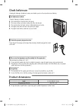 Предварительный просмотр 8 страницы Samsung AC-S38ANBA Series User Manual