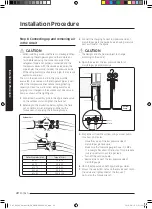 Preview for 22 page of Samsung AC TXAP G Series Installation Manual