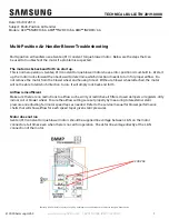 Samsung AC0 KNZDCH Series Technical Bulletin preview