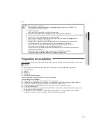 Preview for 20 page of Samsung AC018JNHDCH User & Installation Manual