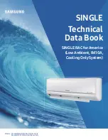 Preview for 1 page of Samsung AC018MNADCH/AA Technical Data Book