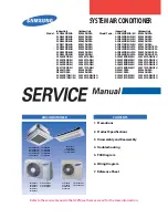 Preview for 1 page of Samsung AC026FB1DEH/EU Service Manual