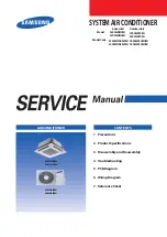 Preview for 1 page of Samsung AC026JNNCEH Service Manual