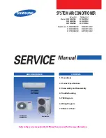 Samsung AC026JXSCEH Service Manual preview