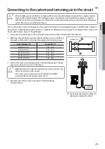 Предварительный просмотр 23 страницы Samsung AC030MXSCCC Installation Manual