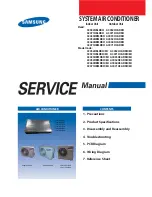 Preview for 1 page of Samsung AC035HBMDKH Service Manual