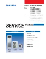 Samsung AC036KNPDEC Service Manual preview