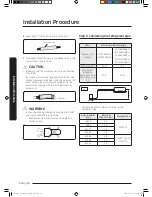 Предварительный просмотр 14 страницы Samsung AC071KN4DEH/SA Installation Manual