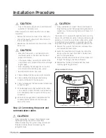 Preview for 16 page of Samsung AC071MN4PKH Installation Manual