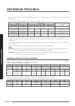 Preview for 34 page of Samsung AC071RN4PKG Installation Manual