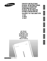 Preview for 1 page of Samsung AC160C Owner'S Instructions Manual