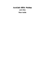 Preview for 1 page of Samsung AceLink SAM-335A User Manual