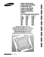 Samsung ACH1800E Owner'S Instructions Manual предпросмотр