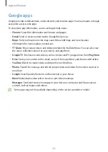 Предварительный просмотр 62 страницы Samsung Active4 Pro User Manual