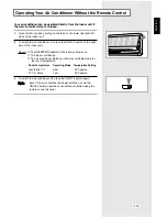 Предварительный просмотр 23 страницы Samsung AD18A1(B1)E09 Owner'S Instructions Manual