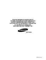 Предварительный просмотр 26 страницы Samsung AD18A1(B1)E09 Owner'S Instructions Manual