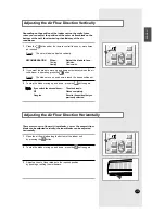 Предварительный просмотр 15 страницы Samsung AD18A1C09 Owner'S Instructions & Installation Manual